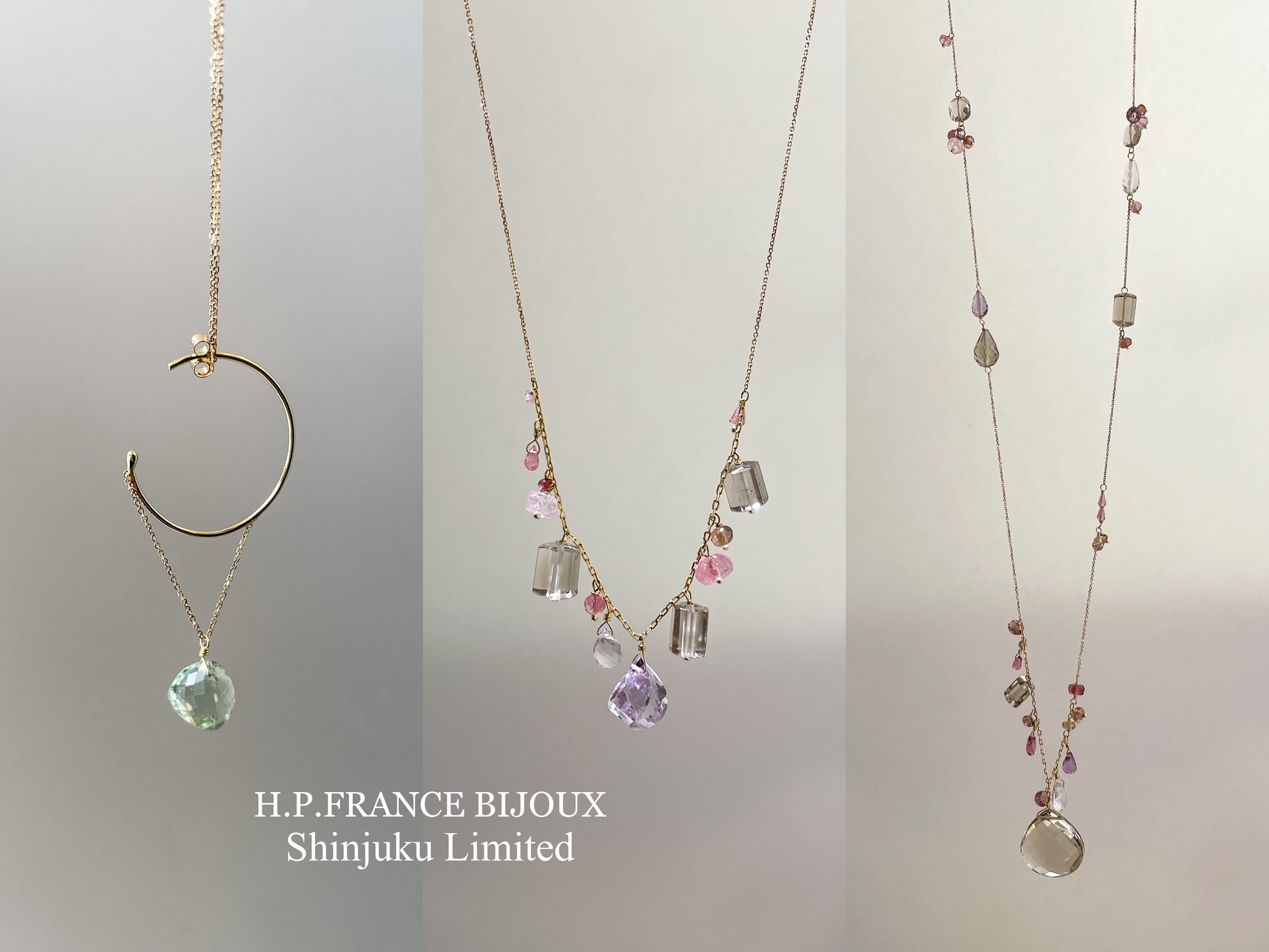 H.P.FRANCE スイート ピー SWEET PEA ネックレス